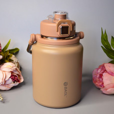Місткий термос 1500 ml Колір: Коричневий