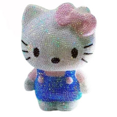 Скарбничка алмазна мозаїка Hello Kitty, своїми руками, декоративна фігурка