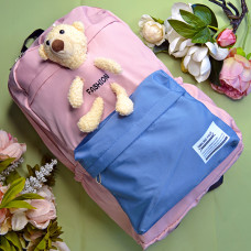Рюкзак з іграшкою «Teddy Bear» Колір: Рожевий