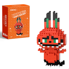  Конструктор BRICKS  "Лабубу LABUBU" Червоний