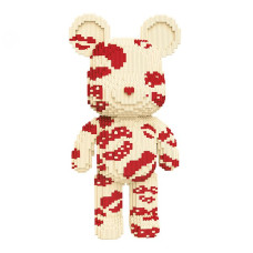 Конструктор Magic Blocks у вигляді ведмедика Bearbrick “Kisses”