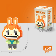  Конструктор BRICKS  "Лабубу LABUBU" Помаранчевий