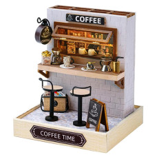 3D Румбокс "Кавярня Час кави" DIY Dollhouse