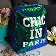 Жіночий рюкзак "Chic In Paris" Зелений