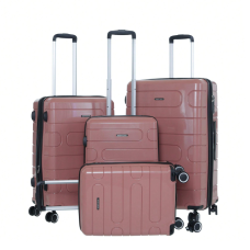 Набір валіз 4в1 ABS-пластік Колір: Rose Gold
