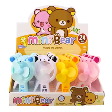 Дитячий вентилятор-іграшка "Ведмедик/Mini Bear" К-ть 24 шт (ціна вказана за упаковку)