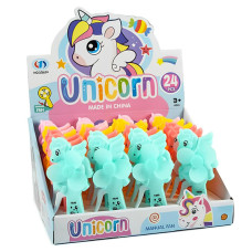 Дитячий  вентилятор-іграшка  "Єдиноріг/ Unicorn" К-ть 24 шт (ціна вказана за упаковку)