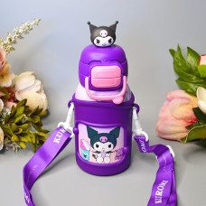 Дитячий термос із чохлом “Kuromi” 500 ml Колір: Бузковий