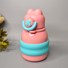 Термос із трубочкою "Cute baby" 550 мл Колір: Рожевий