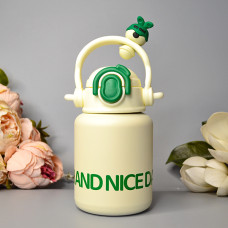 Дитячий термокухоль з трубочкою "Little Bee" 550 ml Колір: Білий