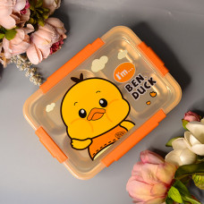 Ланч-бокс дитячий з нержавіючої сталі "Duck" 1000 ml Колір: Жовтий