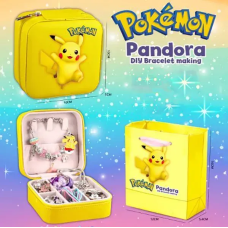 Набір для створення прикрас "Pokemon" із подарунковою коробкою Колір: Жовтий