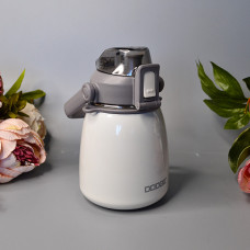 Термос мінімалістичний з фільтром для чаю 600 ml Колір: Сірий