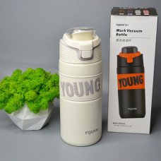Спортивна термопляшка 550 ml Колір: Білий