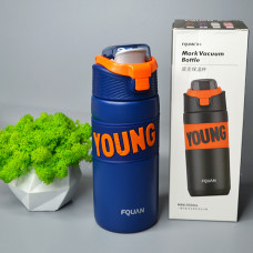 Спортивна термопляшка 550 ml Колір: Синій