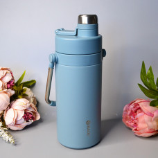 Місткий термос 1300 ml Колір:  Блакитний