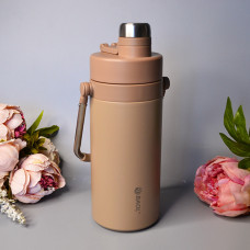 Місткий термос 1300 ml Колір:  Коричневий