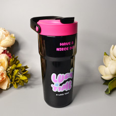 Термостакан "Have a nice day" 650 ml Колір: Чорний
