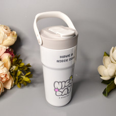 Термостакан "Have a nice day" 650 ml Колір: Білий
