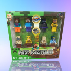 Фігурки Minecraft — 8 шт.