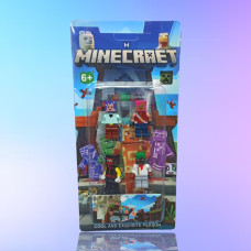 Набір магнітних фігурок Minecraft — 4 шт.
