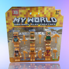 Набір фігурок LEGO "Minecraft" — 6 шт.